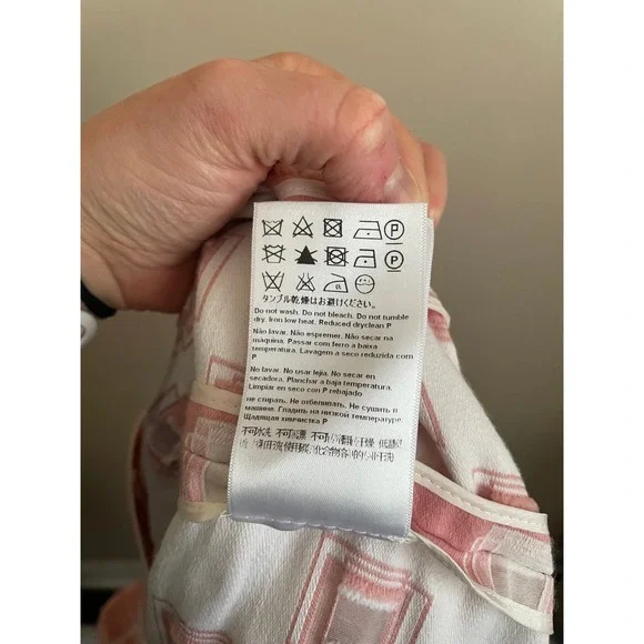 Escada Bethel Rosehip Pink Geometric Wool Silk Blend Jacket Blazer 46 Artsy Work - Picture 8 of 9